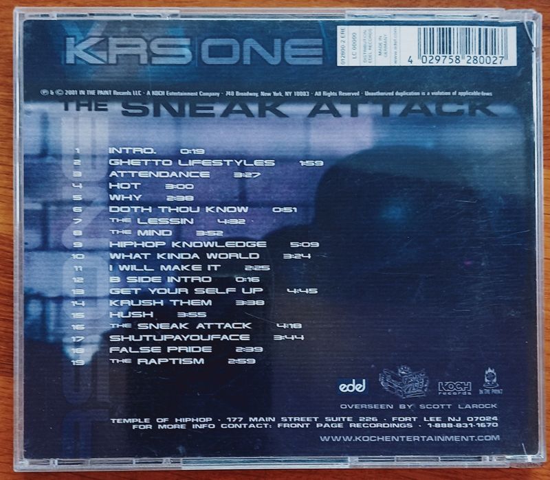 KRS-One - The Sneak Atack