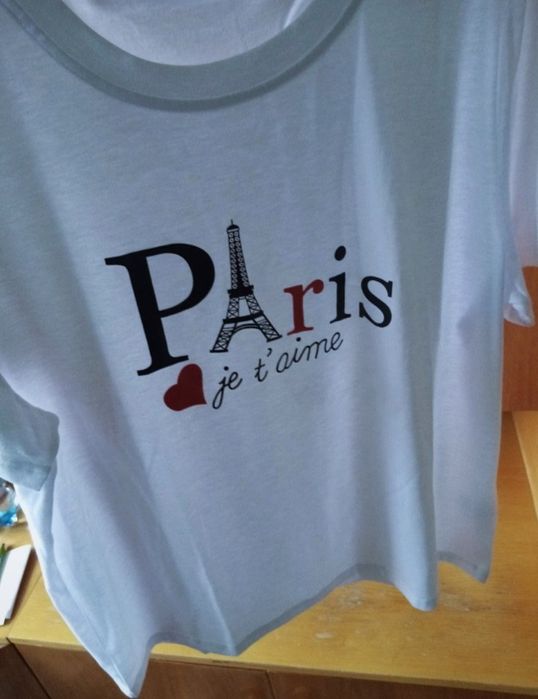 T-shirt damski XL