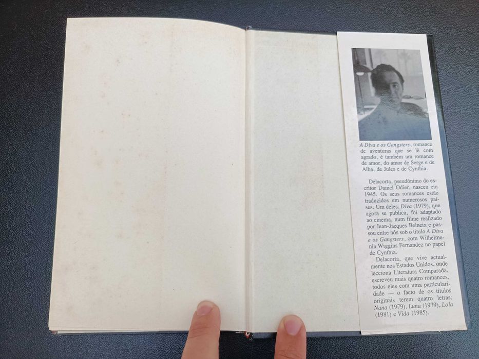 Livro "A Diva e os Gangsters", Delacorta