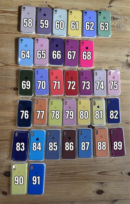 РОЗПРОДАЖ! Чохли Silicone Case на iPhone 12, 11, X / XS / Max від 55 грн