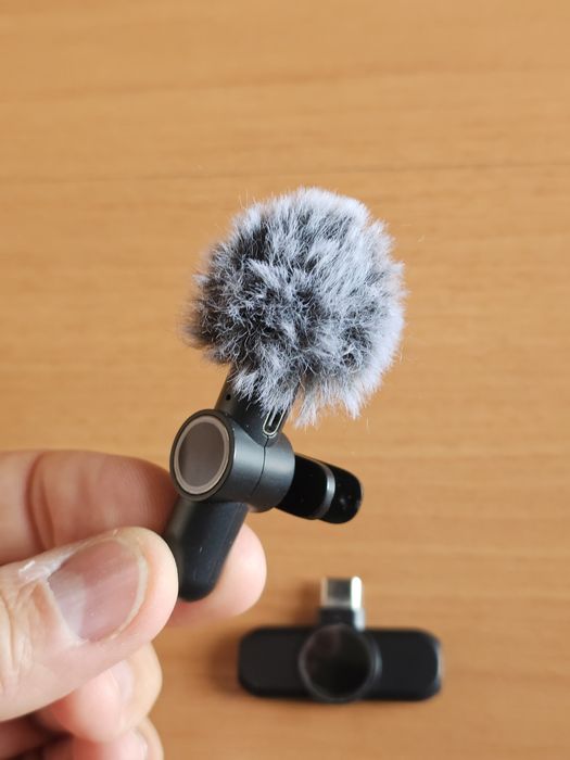 Microfone sem fios para telemóvel