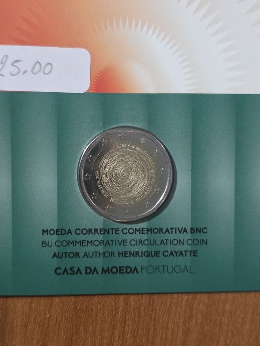 Moeda comemorativa de Portugal de 1974