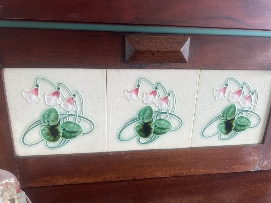 Espelho parede centenário, estilo Art Deco