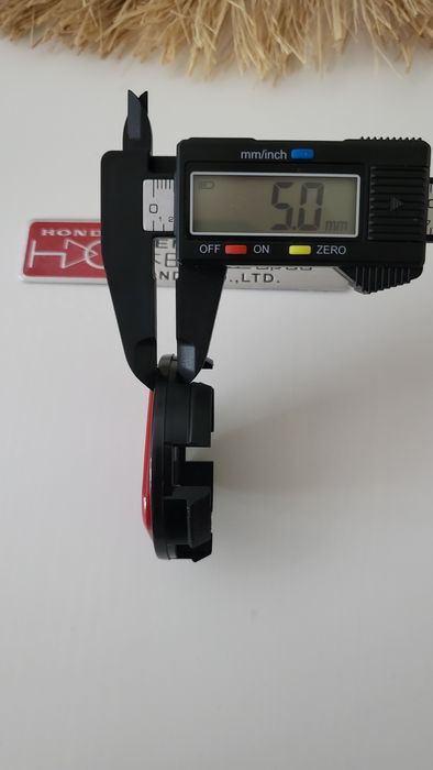 Nowe kapsle/dekielki do felg Honda 57/58mm (cena za 2 komplety!)