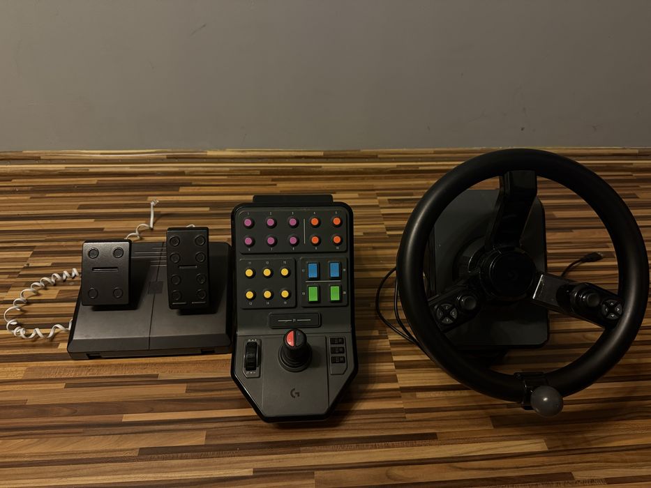 Kierownica logitech g saitek farm sim