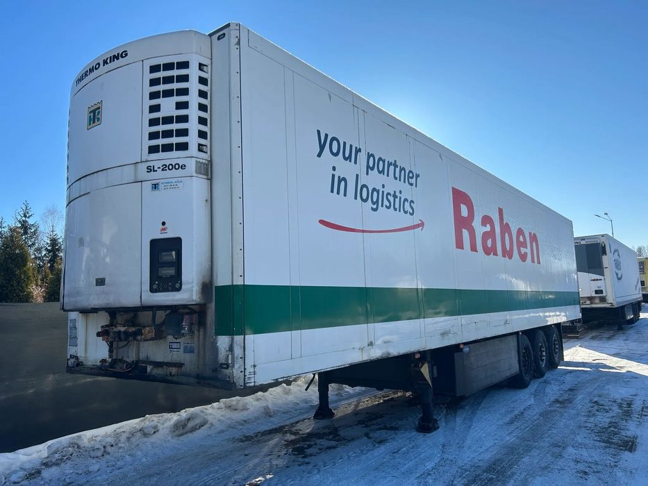 Schmitz Cargobull THERMO KING SL-200e / DOPPELSTOCK / DIESEL + ELEKTRYK / OSIE SAF / KOSZ PALETOWY / 2006 ROK !!  Dobre opony / osie SAF / DOPPELSTOCK Podwójny załadunek / 2006 rok