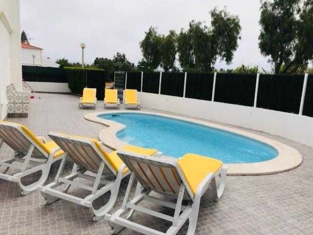 Moradia V4 com piscina privada 450m praia - Férias