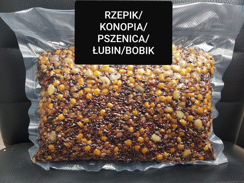Mix Rzepik/Konopia/pszenica/łubin/bobik 1 kg