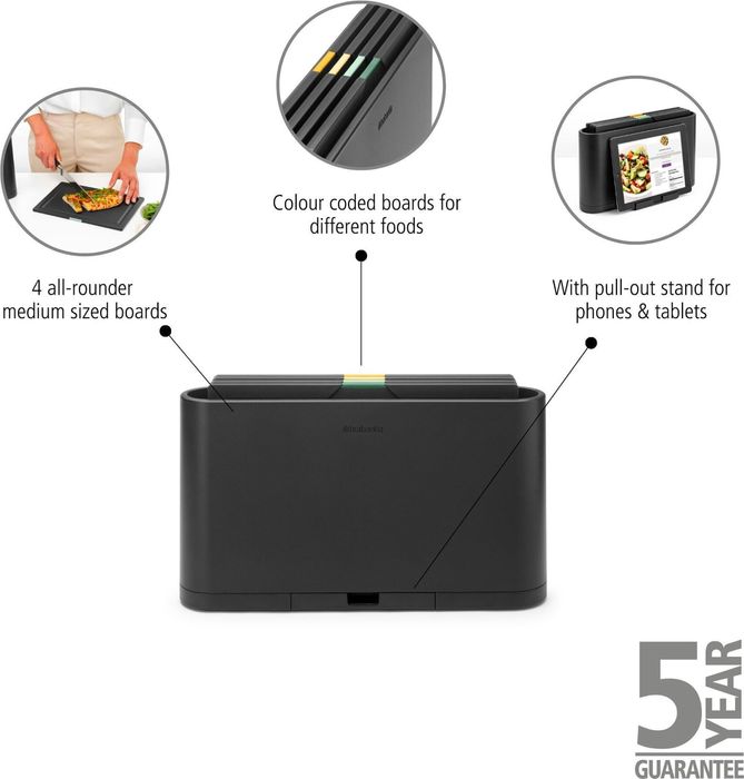 Brabantia Tasty 4 дошки в чохлі