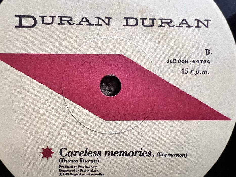 Vinil Duran Duran “Hungry like the Wolf” 45 RPM