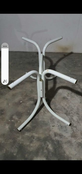 mesas para sala - estruturas metálicas sem vidro ou tampo