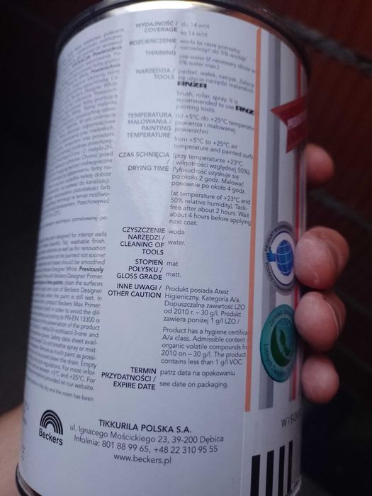 Beckers Designer White 1 L