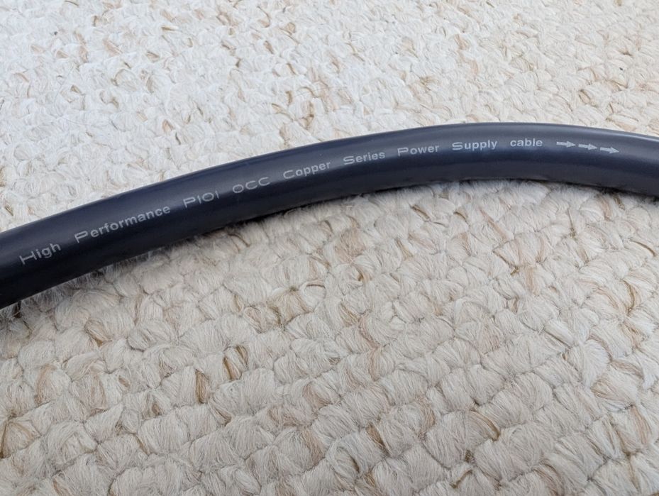 Kabel Zasilający Audio Miedź OCC 3x3mm