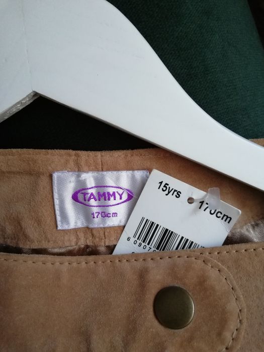 Skórzana spódnica Tammy na 170 cm