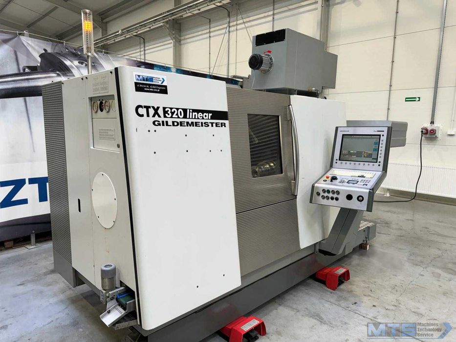 Tokarka CNC DMG Gildemeister CTX 320 linear, cena netto 139 000 zł.