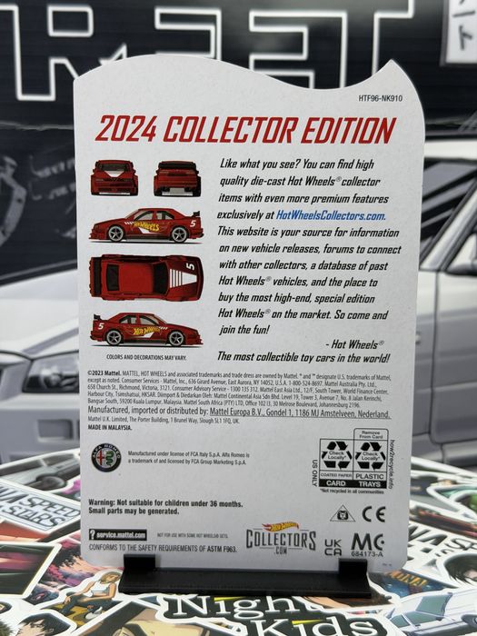 Hot Wheels - Collector Edition - Alfa Romeo 155 V6 Ti- BOX 23