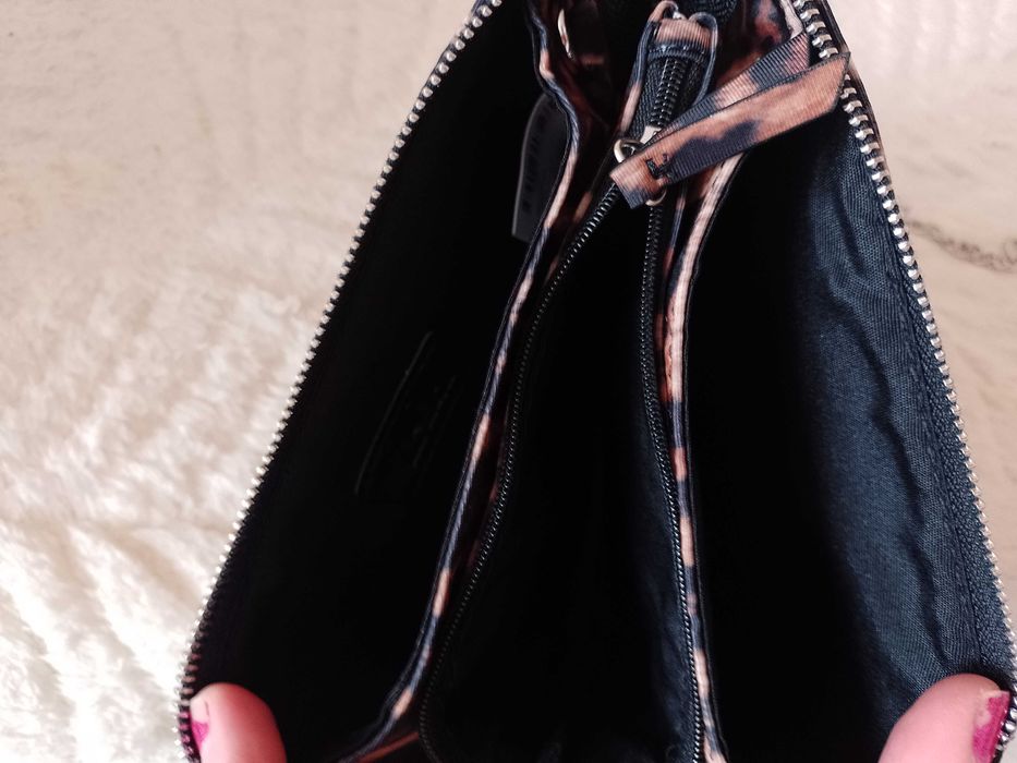 ZARA/Panterkowa torebka listonoszka z Madrytu, NOWA