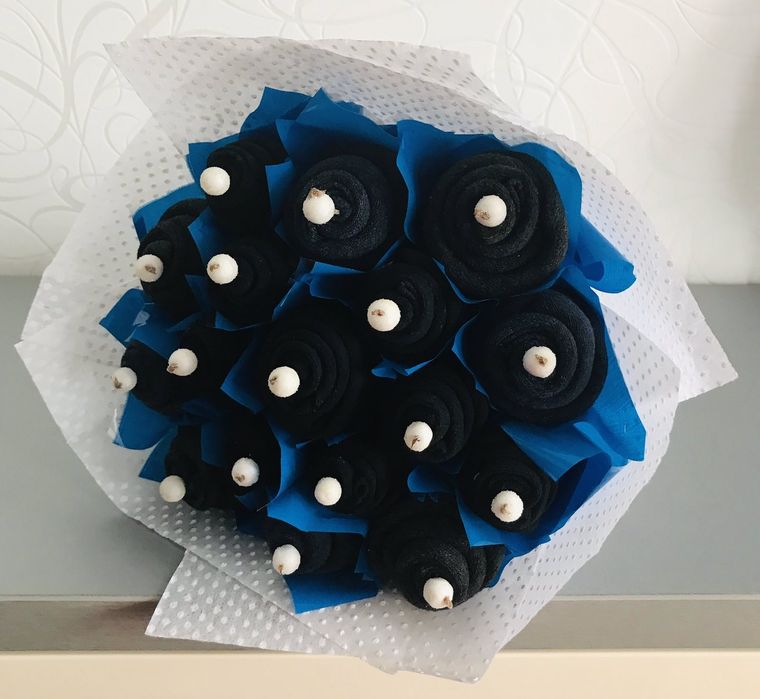 Букет із шкарпеток