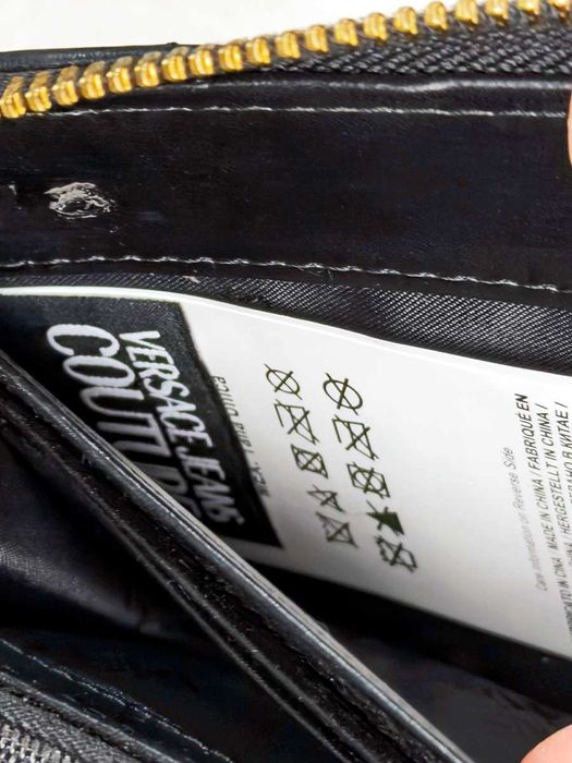 Pikowany portfel Versace Jeans Cotoure