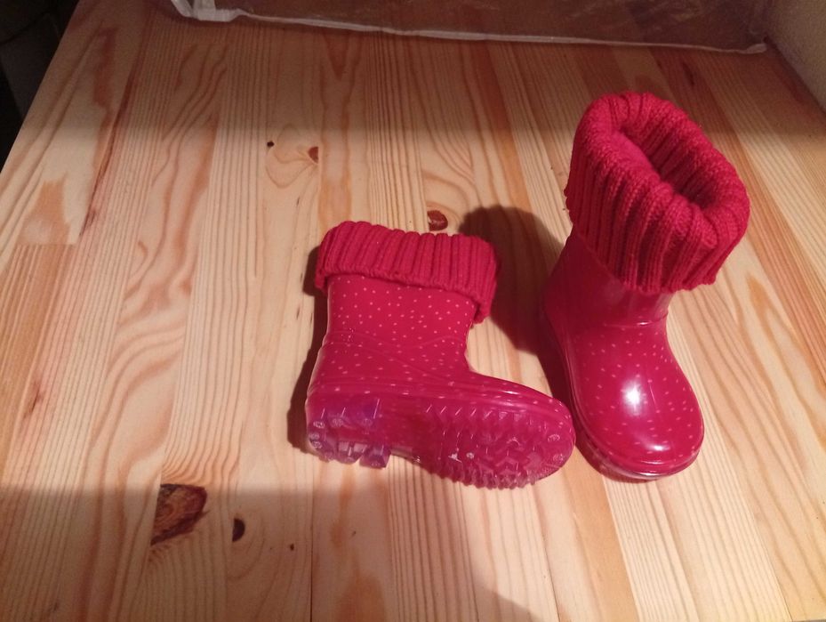 Botas de borracha criança, TAM. 18-19
