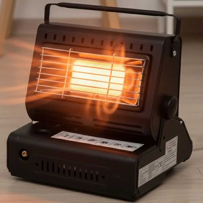 Переносной газовый обогреватель-плитка/газовий обігрівач керамічний