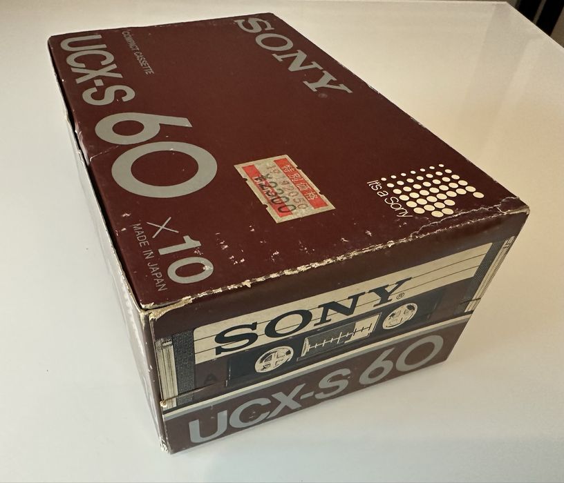 SONY UCX-S 60 High position audio cassette