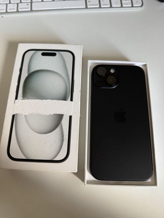 @ Bateria 100% iPhone 15 256gb Black