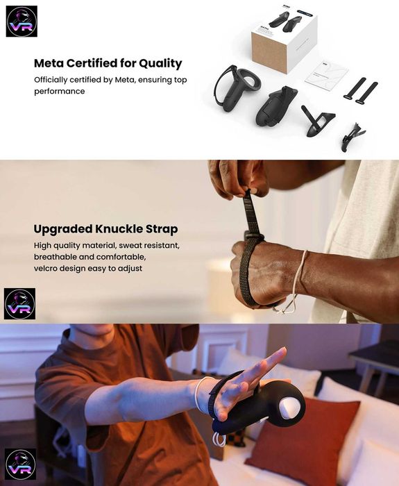 ‼️ KIWI Design G4 PRO Grips чохли - гріпси Meta Quest 3 чехли