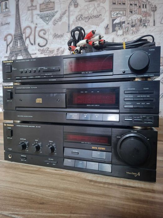 Стойка Колонки Усилитель Technics 2x80Вт. 20кГц. 6Ω | Якісна Hi Fi акустика | Привезена з Європи | стан ТОП