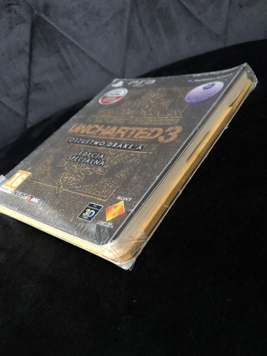 Folia NOWA uncharted 3 edycja specjalna PS3
