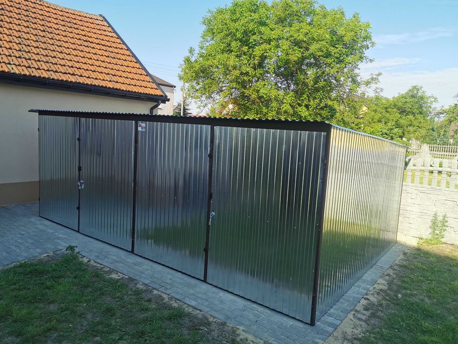 Garaż Blaszany 6x5 Garaż Blaszak blaszak Schowek Magazyn PRODUCENT RÓŻNE 3X5 4x6 4x5 6x8 5x7 6x6 6x8 7x5 9x6 3X3 garaż blaszany na budowe na wymiar