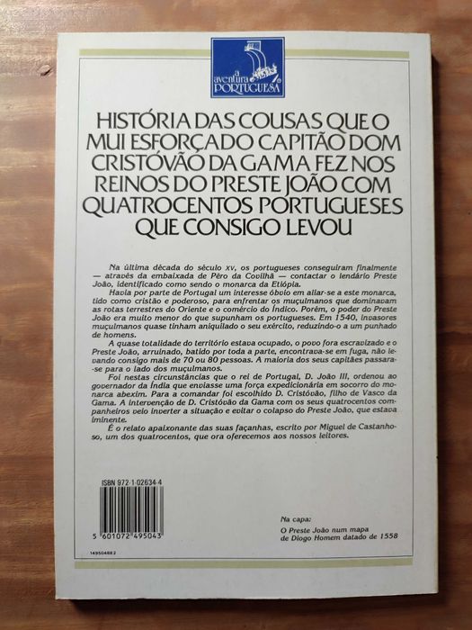 História das Cousas que o Mui Esforçado Capitão Dom Cristovão da Gama