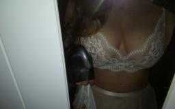 Koronkowy komplet otwarty,XL