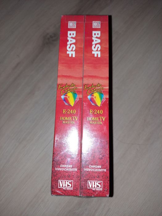 Dwupak kaset vhs BASF E-240