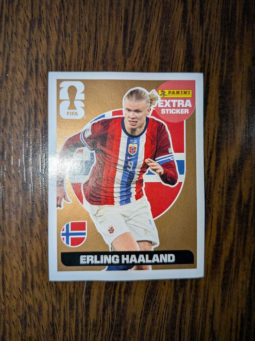 Erling Haaland Extra Sticker Bronze 2026