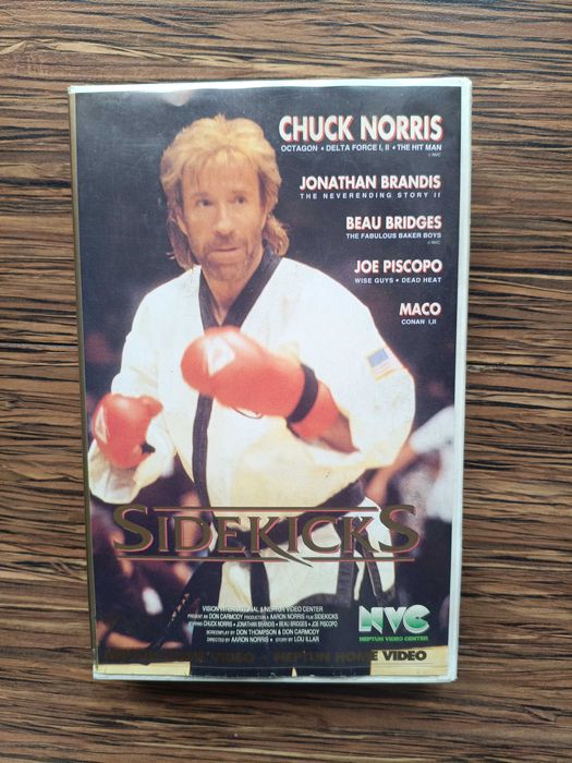 Współkaratecy Sidekicks VHS Chuck Norris