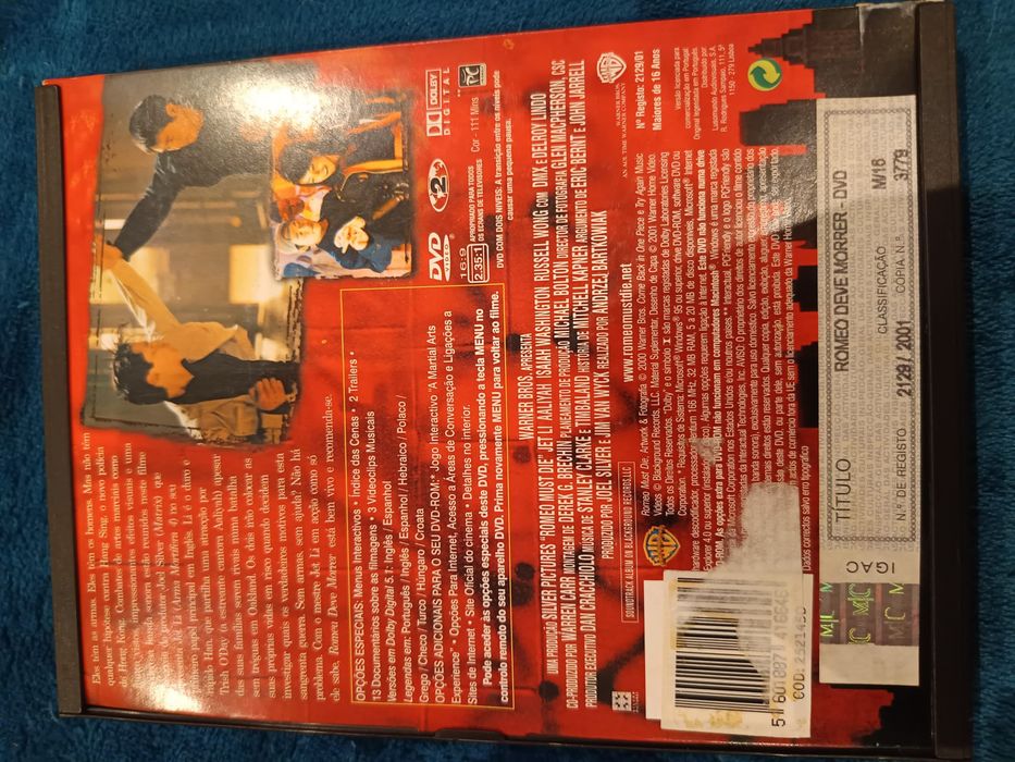 DVD edição especial Romeo deve morrer