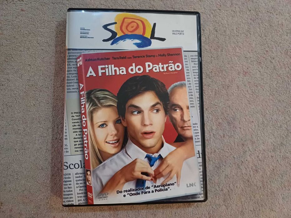 DVD - A filha do patrão, com Ashton Kutcher, Tara Reid, Andy Richter