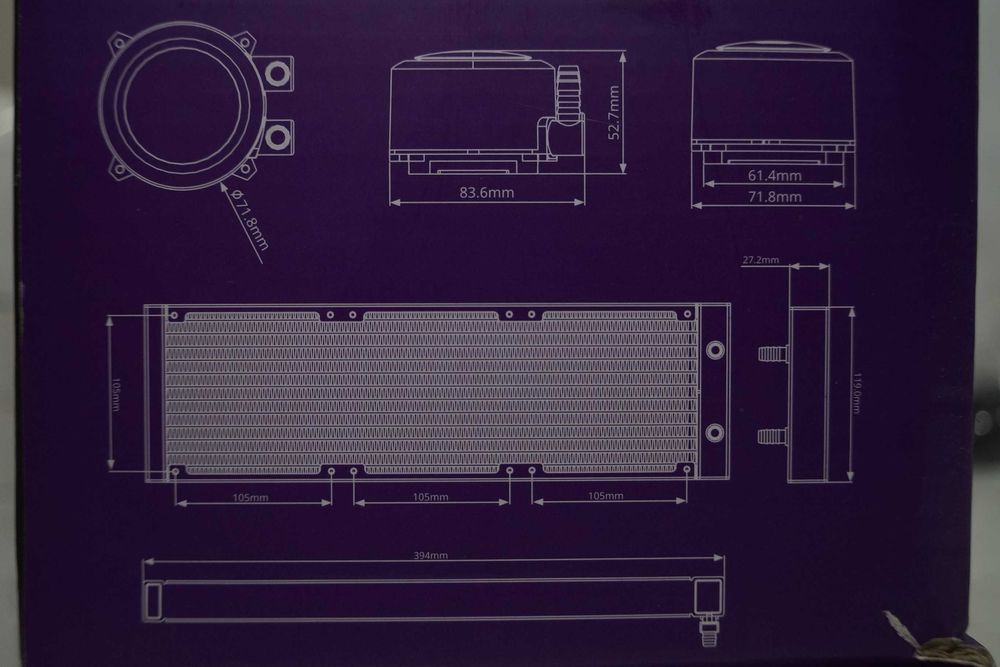 G226 COOLER MASTER Masterliquid ML360R RGB Chłodzenie wodne