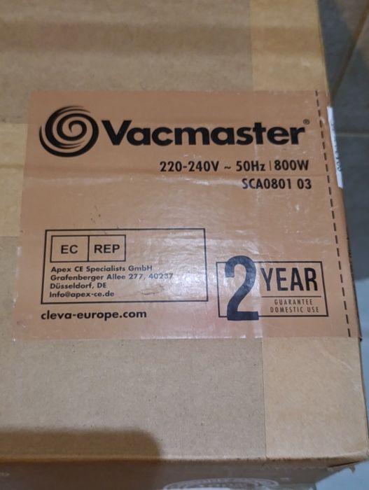 Aspirador novo vacmaster