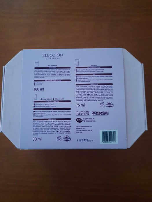 Coffret Mercadona 2024 - intacto