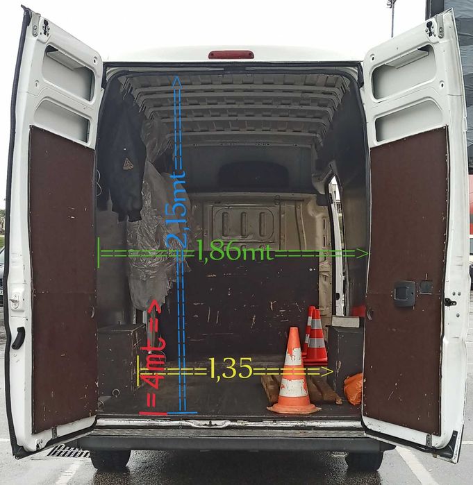 Aluguer de carrinha com motorista