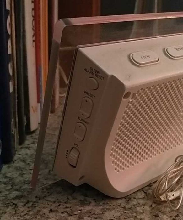 Rádio-relógio-despertador com informação meteorológica - Philips