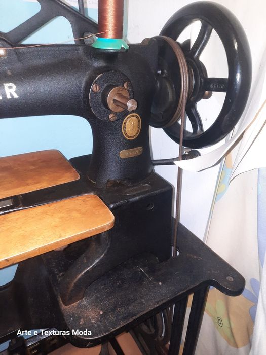 Máquina de costura, sapateiro