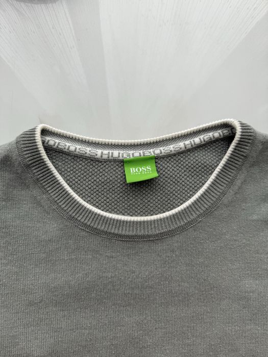 Sweter męski okrągly dekolt
