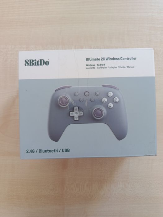 Nowy Kontroler 8BitDo Ultimate 2C Wireless | Blueberry | Hall Effect | 1000Hz