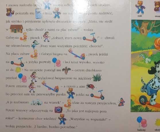 Książki dla dzieci Miś Gabryś Trzy świnki Franklin puzzle 3D zestaw