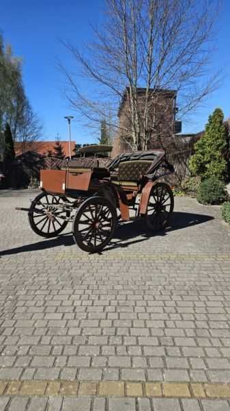 zabytkowa bryczka konna