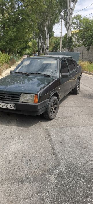 ВАЗ 21099 после дтп, на ходу, газ, бензин.