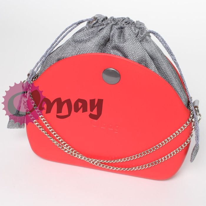 Szary organizer Komin do OBAG MOON LIGHT worek struktura OMAY